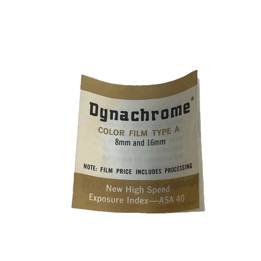 Sealed Dynachrome‎ 40 3M 8MM indoor Color Film ASA movie roll 25'
